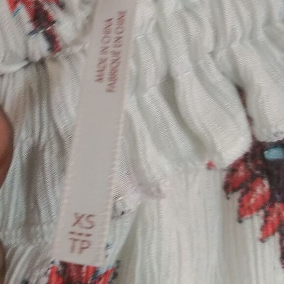 Free People Gold Dust Printed Wide-Leg Pants Beachy Vacation Boho - Picture 8 of 8